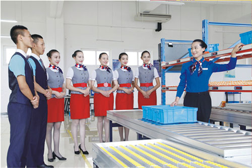 四川西南航空职业学院航空物流实训中心